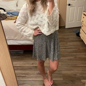 Forever 21 knit skater skirt